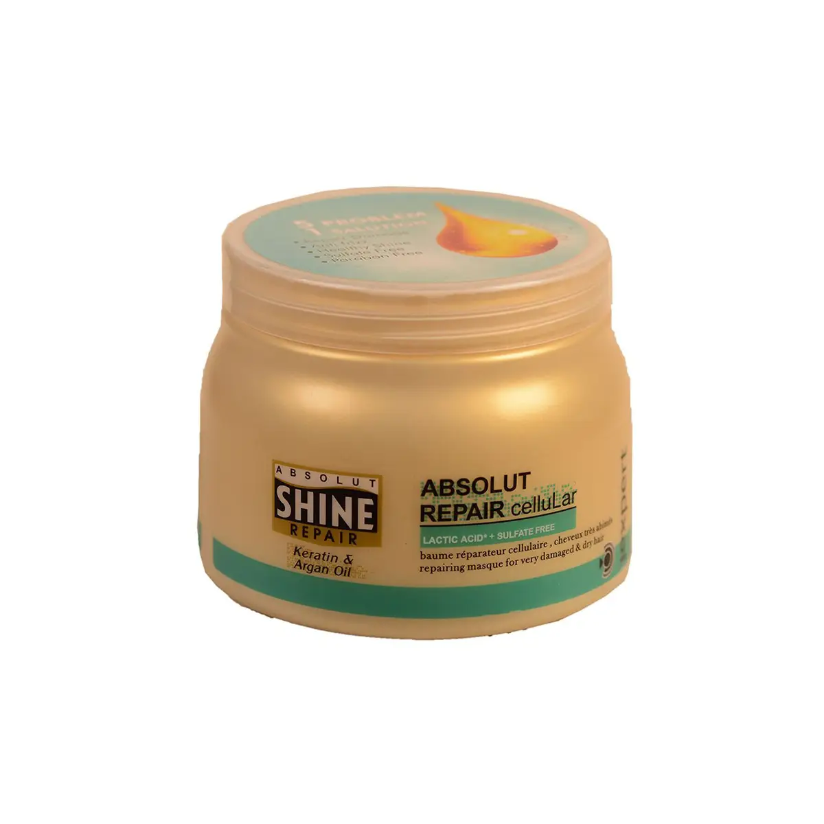 ماسک موی ترمیم کننده شاین مدل Absolut Repair حجم 500 میل