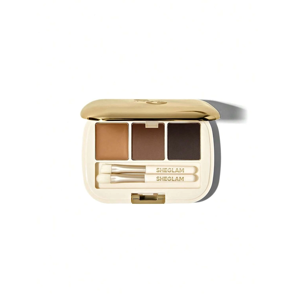 پالت سایهی ابروی شیگلم رنگ Dark Brown