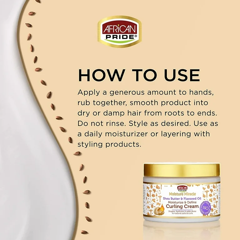 کرم فرکننده مو افریکن پراید Moisture Miracle - Image 3